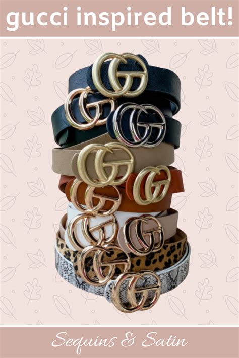 best gucci belt dupe|gucci inspired waist belt.